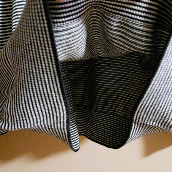 TOMMY HILFIGER long side button striped soft sweater Sz L - Picture 5 of 9